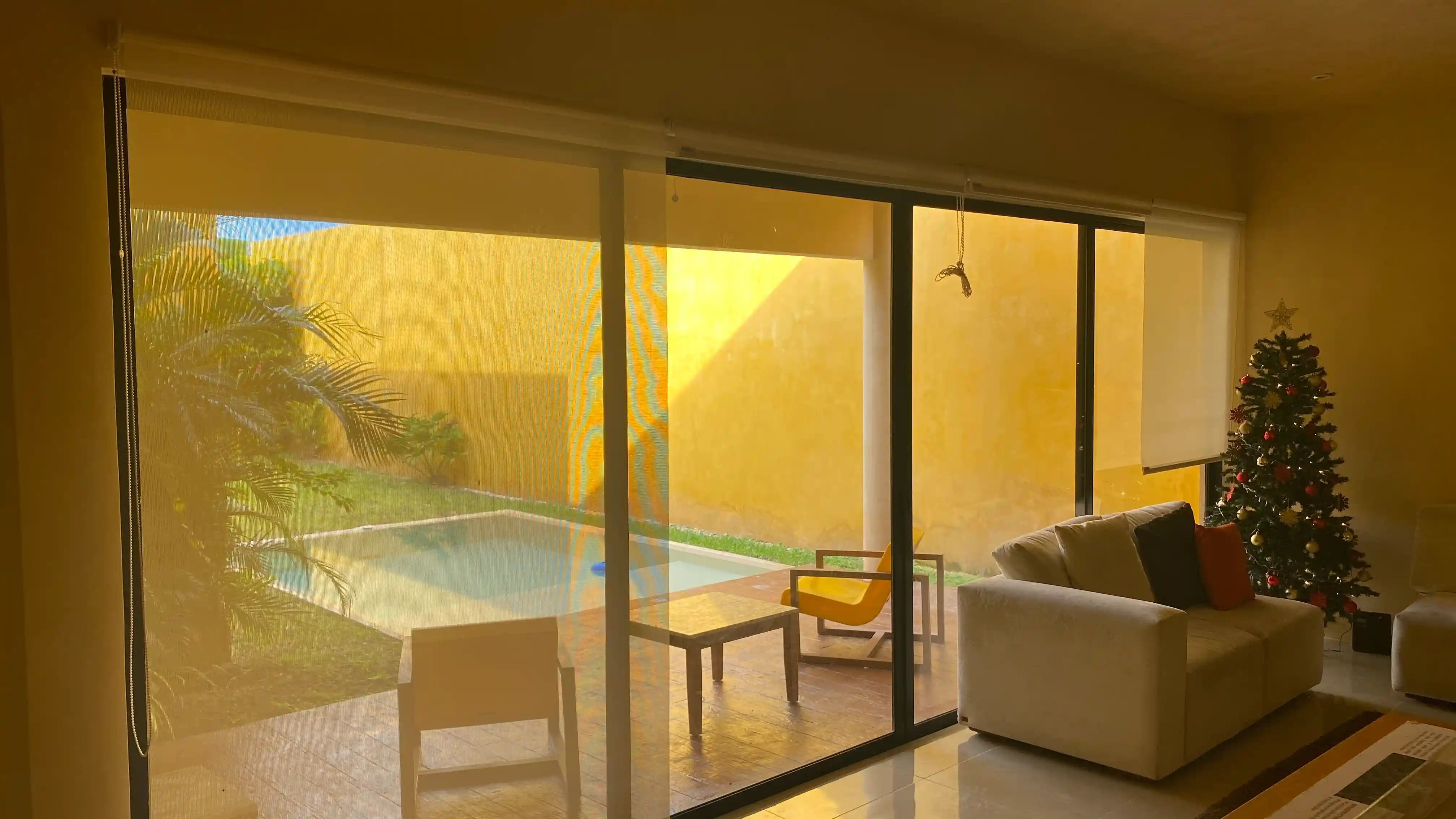Malla de control solar en Mérida — Decorama